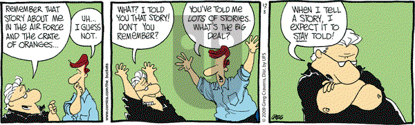 The Buckets on Thursday December 3, 2009 Comic Strip