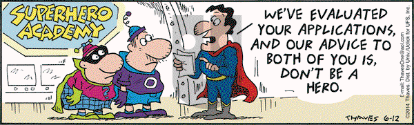 Frank and Ernest on Thursday June 12, 2014 Comic Strip