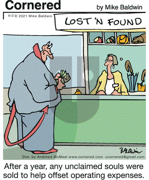 Cornered on Thursday June 3, 2021 Comic Strip
