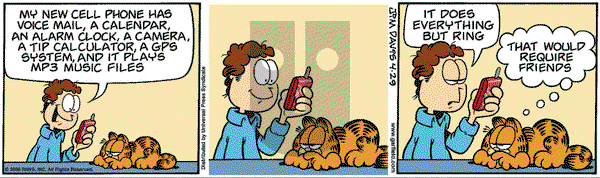 Garfield on Monday May 12, 2008 Comic Strip