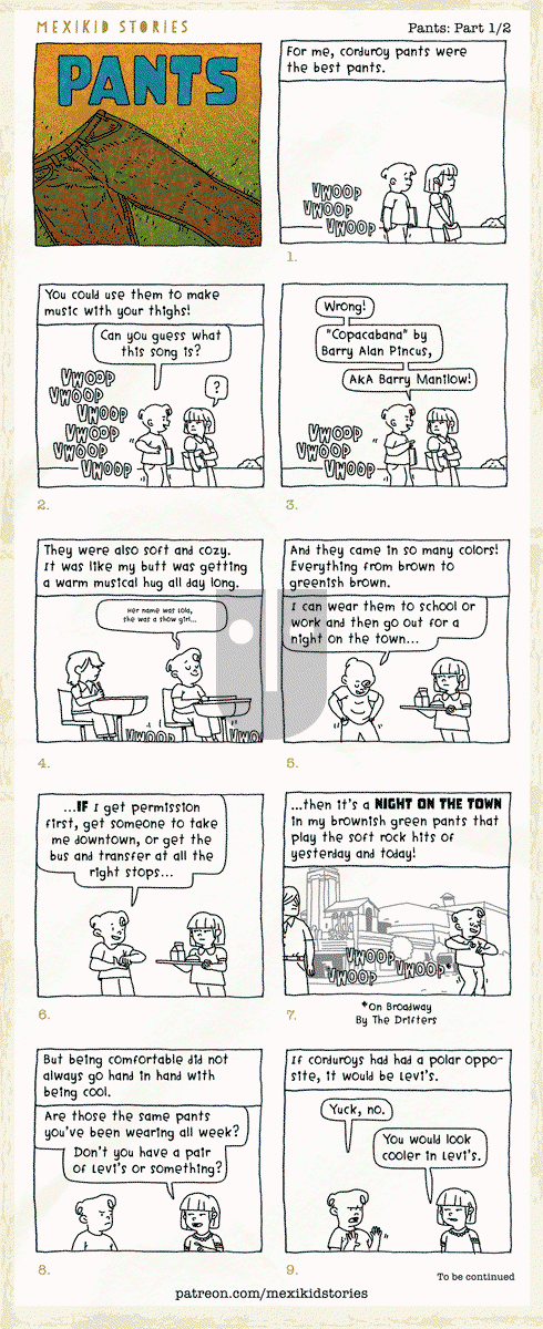 Mexikid Stories on Thursday March 16, 2023 Comic Strip