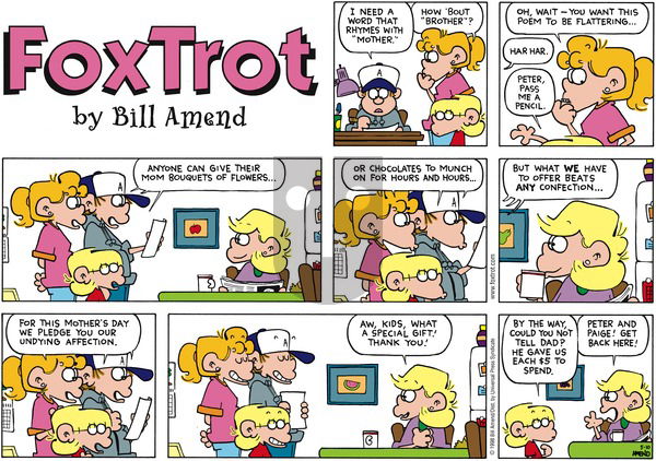 FoxTrot on Sunday May 10, 1998 Comic Strip