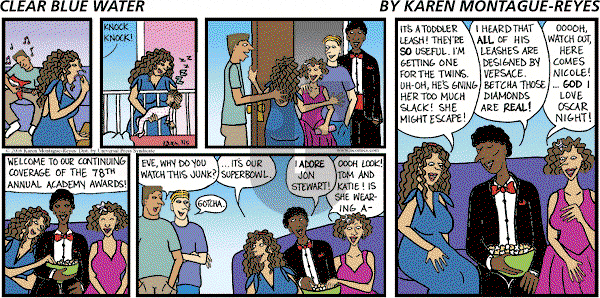 Clear Blue Water on Sunday March 5, 2006 Comic Strip