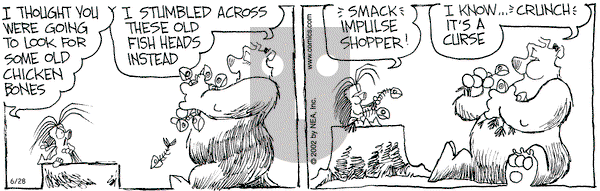 The Grizzwells - Friday June 28, 2002 Comic Strip
