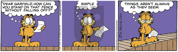 Garfield on Tuesday February 20, 2007 Comic Strip