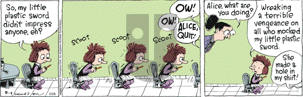 Cul de Sac on Thursday February 28, 2019 Comic Strip