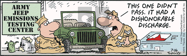 Frank and Ernest on Thursday July 16, 2015 Comic Strip