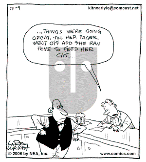 Kit 'N' Carlyle on Saturday December 9, 2006 Comic Strip