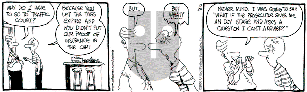 The Buckets on Thursday November 30, 2006 Comic Strip