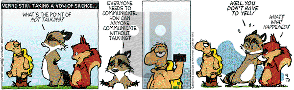 Over the Hedge on Thursday September 10, 2015 Comic Strip