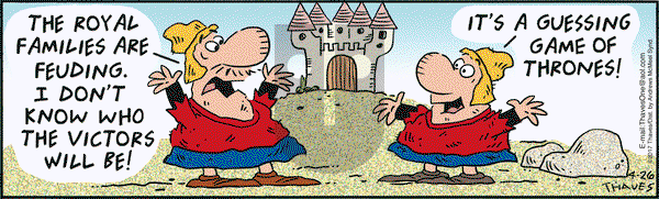 Frank and Ernest on Wednesday April 26, 2017 Comic Strip