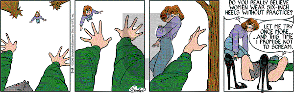 9 Chickweed Lane on Friday May 8, 2009 Comic Strip