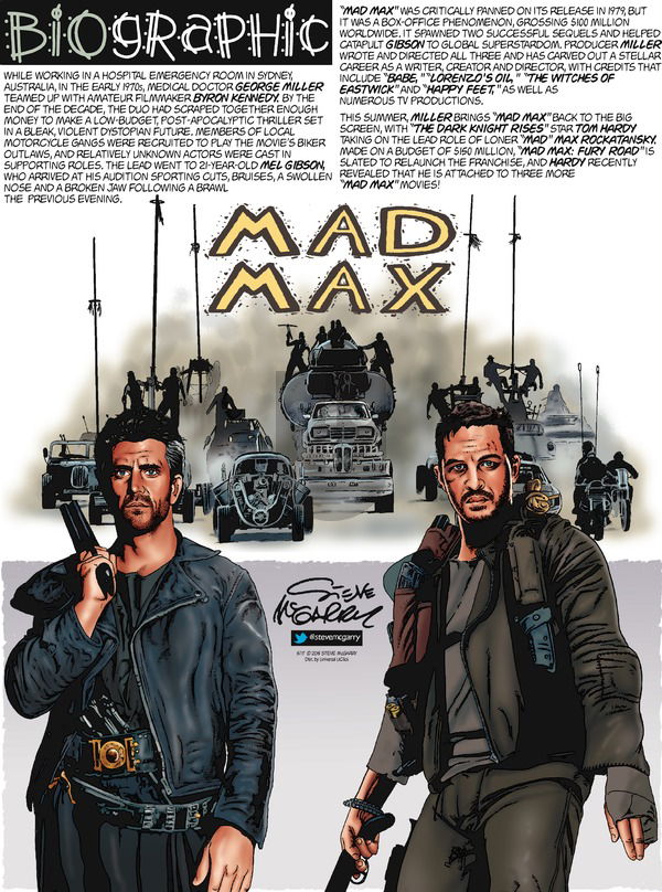 Biographic on Sunday May 17, 2015 Comic Strip