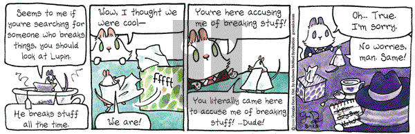 Breaking Cat News on Thursday August 13, 2020 Comic Strip