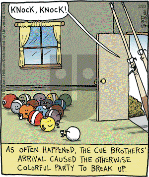 The Argyle Sweater - Thursday February 23, 2012 Comic Strip