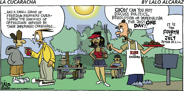 La Cucaracha on Sunday July 6, 2003 Comic Strip