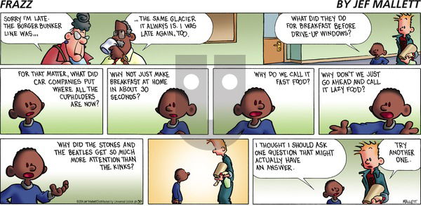 Frazz - Sunday November 30, 2014 Comic Strip