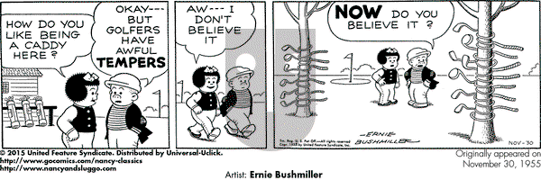 Nancy Classics on Monday October 30, 2017 Comic Strip