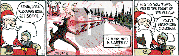 Wallace the Brave on Tuesday December 25, 2018 Comic Strip