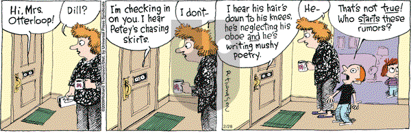 Cul de Sac on Saturday February 28, 2009 Comic Strip