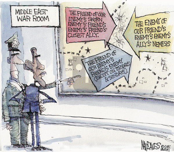 Matt Davies on Monday March 30, 2015 Comic Strip