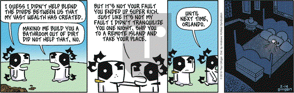 Pooch Cafe on Thursday February 14, 2019 Comic Strip