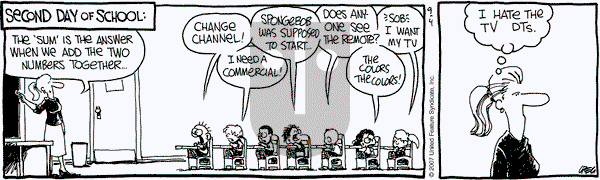 The Buckets on Tuesday September 4, 2007 Comic Strip