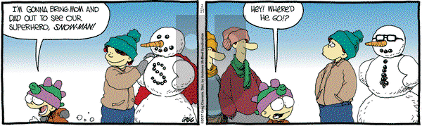 The Buckets on Monday February 13, 2017 Comic Strip