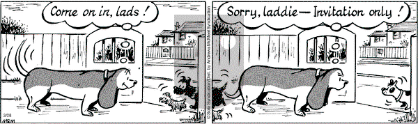 Fred Basset on Saturday March 28, 2020 Comic Strip