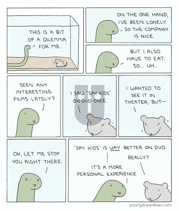 Poorly Drawn Lines on Friday March 25, 2016 Comic Strip