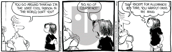 The Buckets on Thursday February 3, 2005 Comic Strip