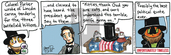 Breaking Cat News on Saturday February 22, 2025 Comic Strip
