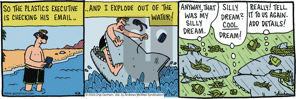 Overboard on Wednesday April 9, 2025 Comic Strip