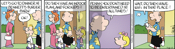 Drabble on Thursday July 6, 2017 Comic Strip