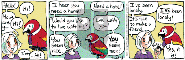 Breaking Cat News - Thursday August 8, 2024 Comic Strip