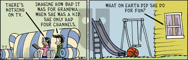 Grand Avenue on Tuesday March 3, 2020 Comic Strip