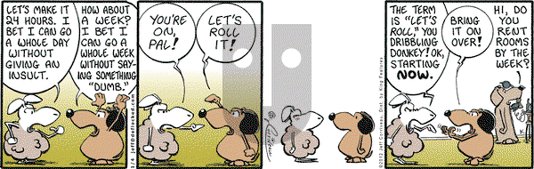 DeFlocked on Wednesday January 4, 2012 Comic Strip