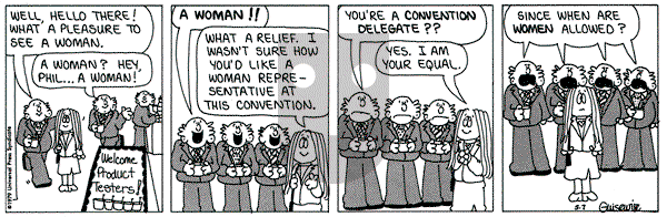 Cathy Classics on Monday May 7, 1979 Comic Strip