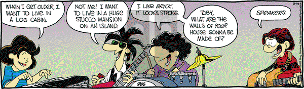 The Buckets on Monday February 10, 2020 Comic Strip