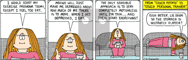 Cathy Classics - Wednesday January 10, 2001 Comic Strip