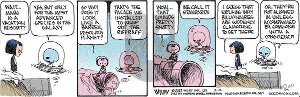 Non Sequitur - Thursday February 2, 2023 Comic Strip