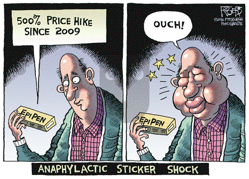 Rob Rogers on Friday August 26, 2016 Comic Strip