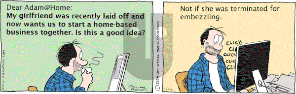 Adam@Home on Thursday January 22, 2009 Comic Strip