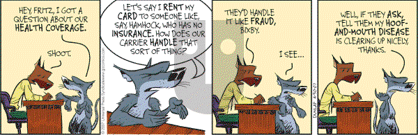 Ink Pen - Monday April 30, 2007 Comic Strip