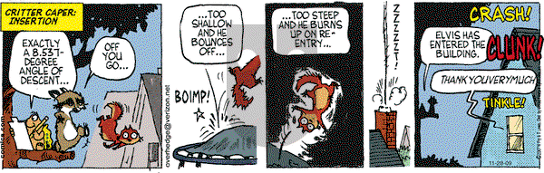 Over the Hedge on Saturday November 28, 2009 Comic Strip