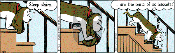 Fred Basset on Tuesday November 24, 2015 Comic Strip