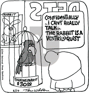 Ziggy on Wednesday May 17, 1972 Comic Strip