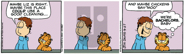 Garfield on Friday April 4, 2008 Comic Strip