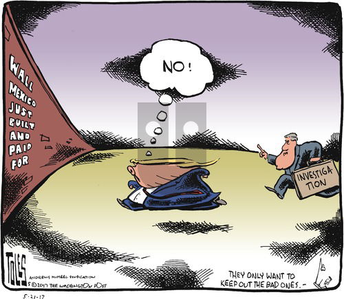 Tom Toles on Sunday May 21, 2017 Comic Strip