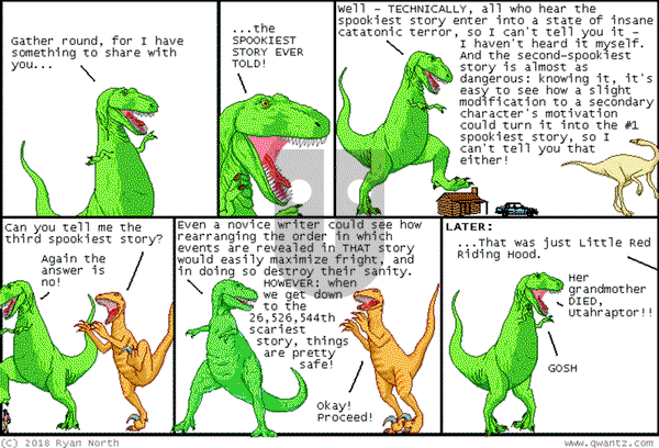 Dinosaur Comics on Monday May 12, 2025 Comic Strip